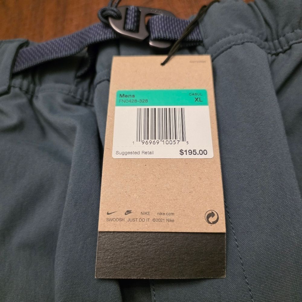Nike ACG Smith Summit Cargo Pants Deep Jungle Green FN0428-328 Men's Size XL - Picture 5 of 5
